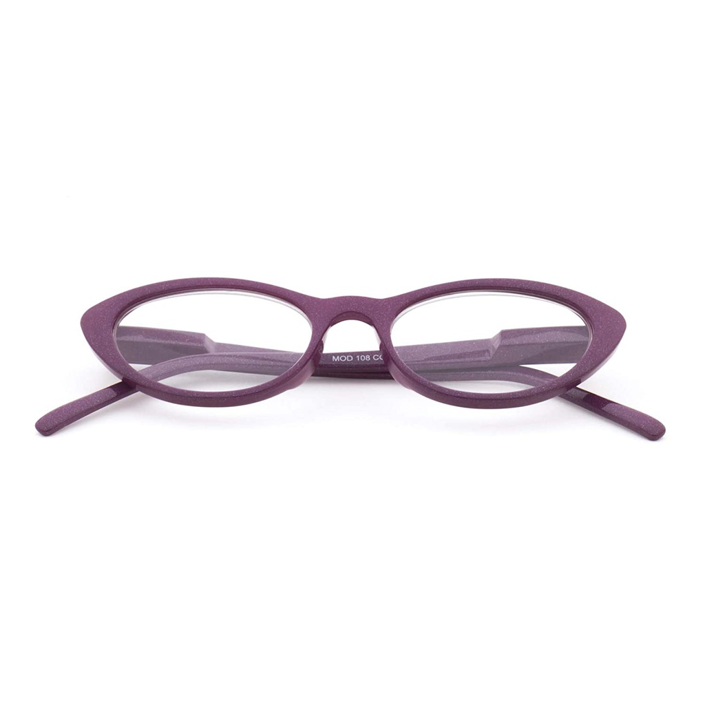 My Read Reading Glass Plastic Purple MOD 108 85 +2.25 Medium Cat-eyed