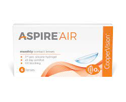 Aspire Air(CONTACT LENS COLOR: CLEAR,CONTACT LENS POWER: -1.00 SPH)